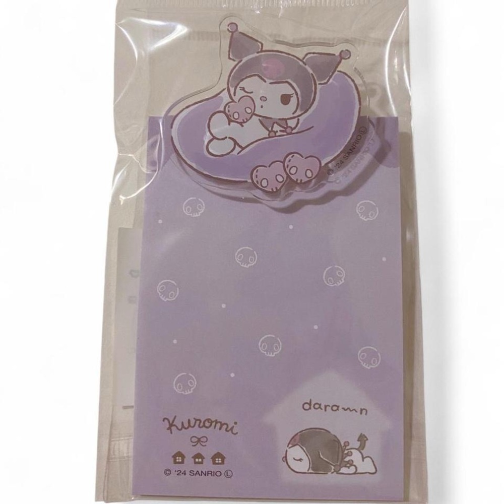 🛍️3/$15🛍️ Sanrio Kuromi Lavender Notepad